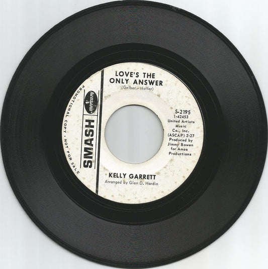 Kelly Garrett Love's the only answer