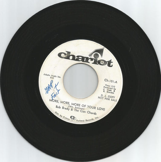 Bob Brady & the Cob Chords More more more of your love