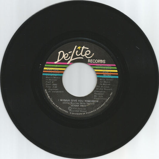 Benny Troy I wanna give you tomorrow