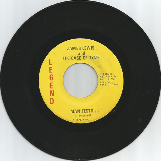 James Lewis and the Case of Time Manifesto