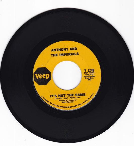 Anthony and the Imperials It's not the same