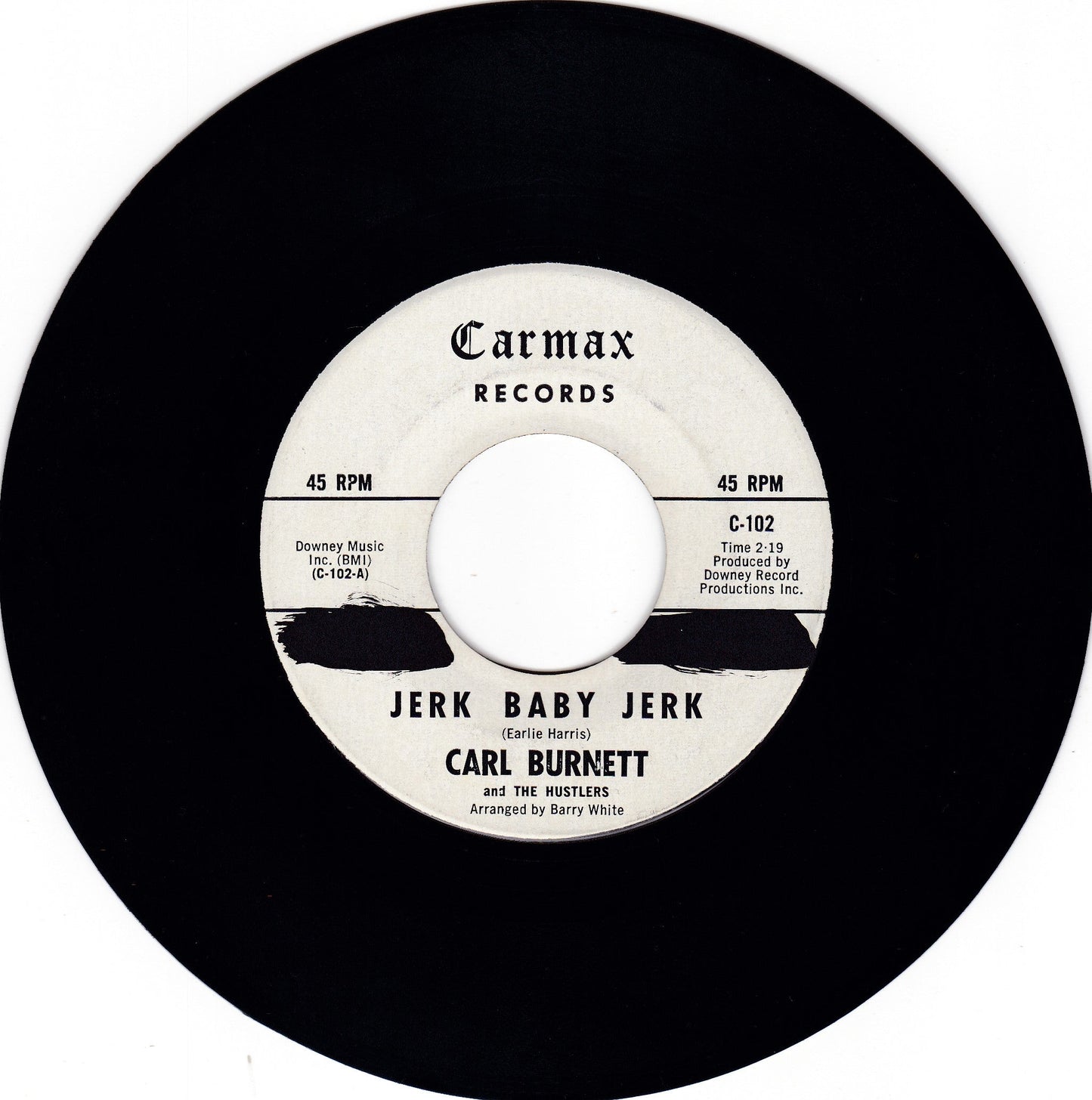 Carl Burnett - Jerk baby jerk - EX