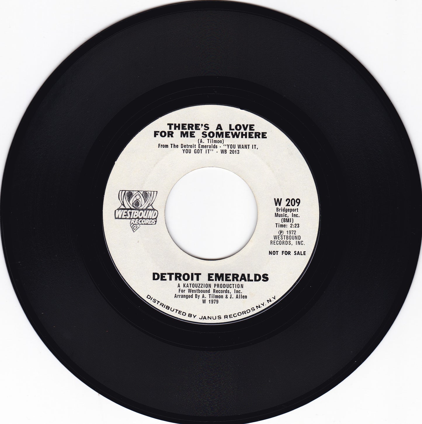 Detroit Emeralds Feel the need in me