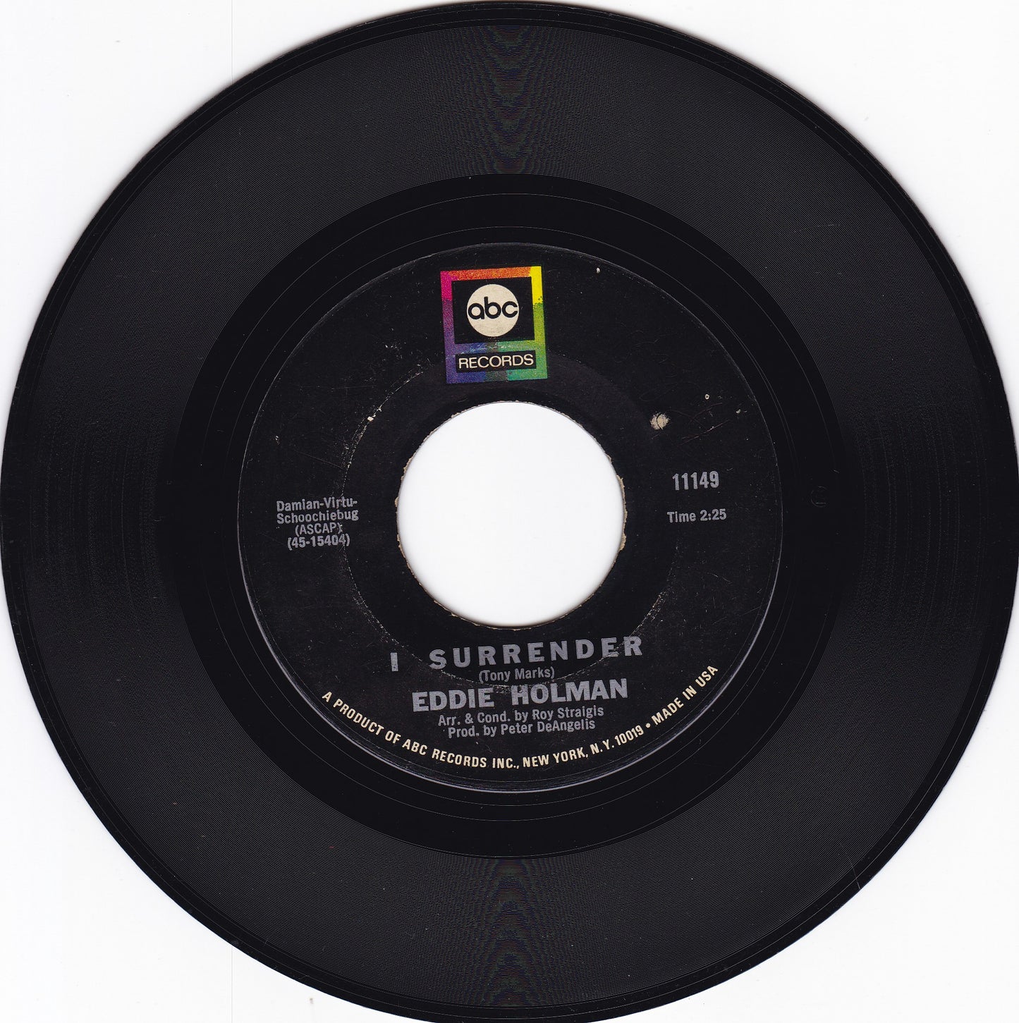 Eddie Holman I surrender