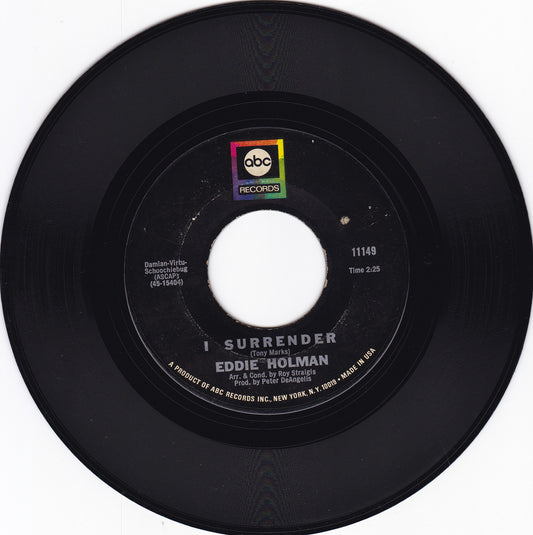 Eddie Holman I surrender