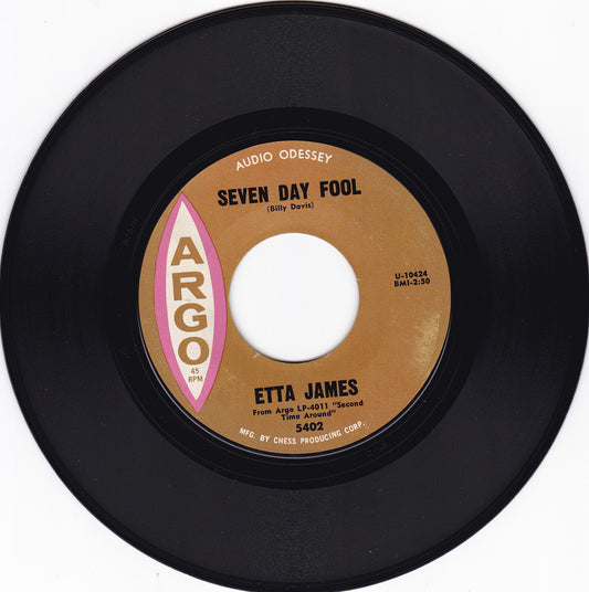 Etta James Seven day fool