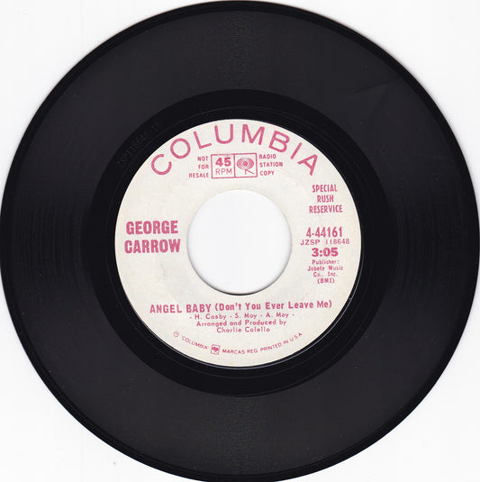 George Carrow Angel baby