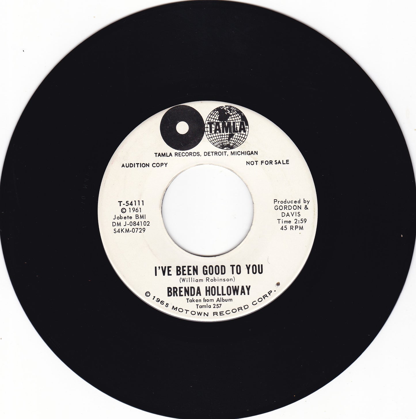 Brenda Holloway - When i'm gone - EX