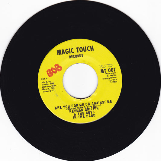 Herman Griffin & the Boys Are you for me or against me
