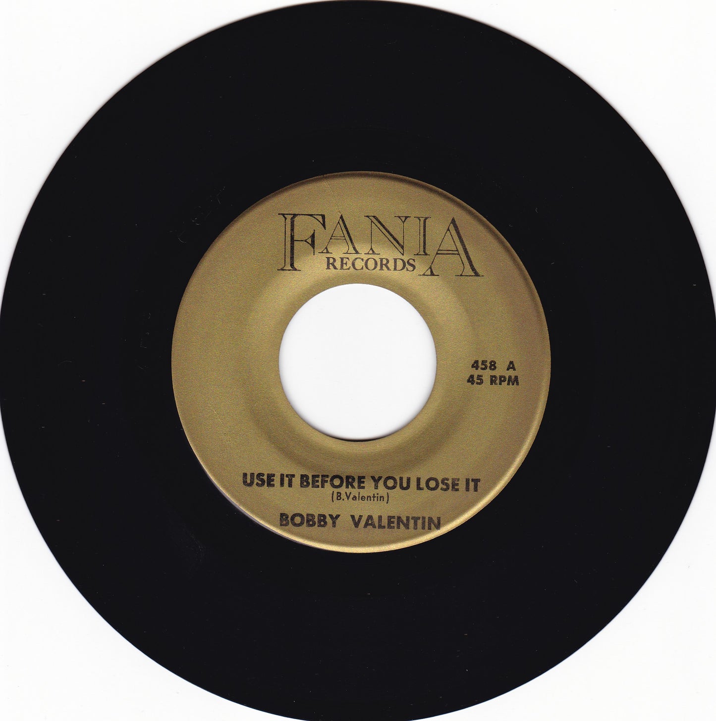 Bobby Valentin Use it before you lose it