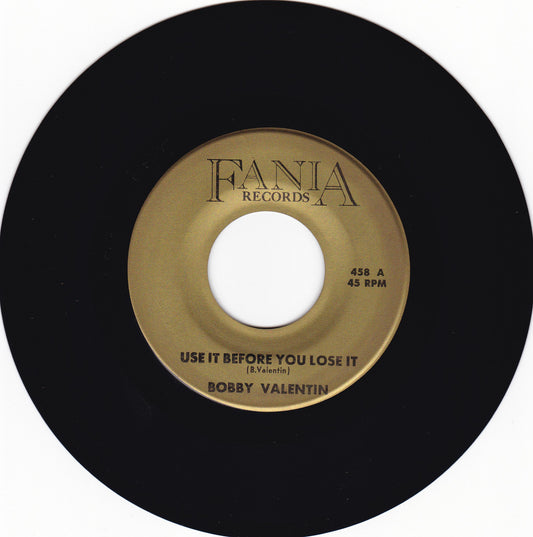 Bobby Valentin Use it before you lose it