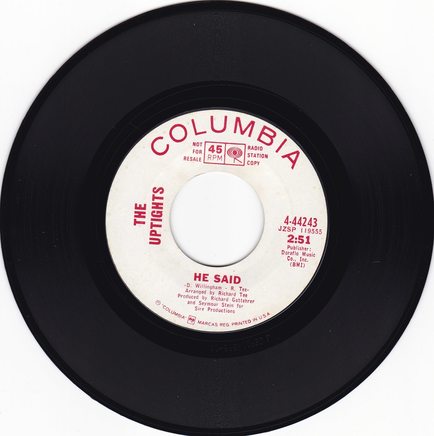 The Uptights Shy guy