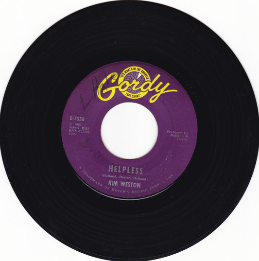 Kim Weston Helpless