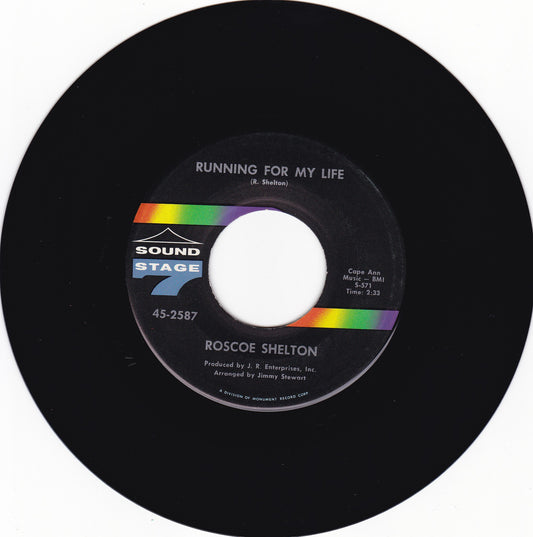 Roscoe Shelton Running for my life