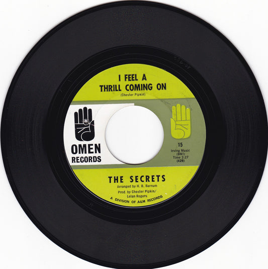 The Secrets I feel a thrill coming on