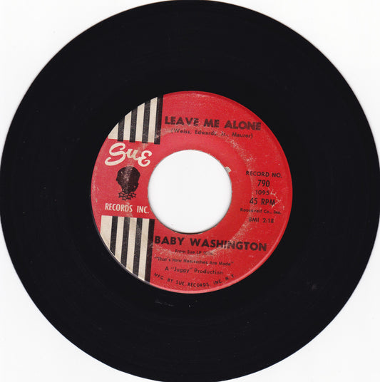 Baby Washington Leave me alone