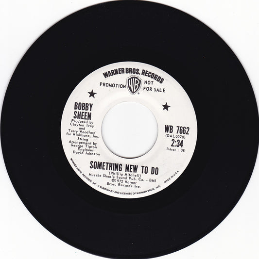 Bobby Sheen Something new to do