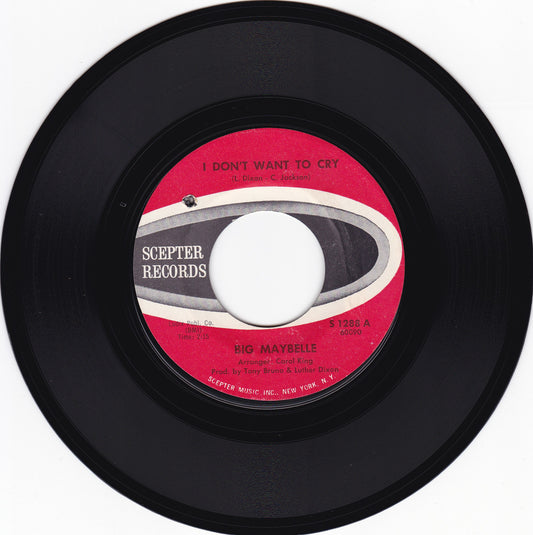 Big Maybelle I don't want to cry