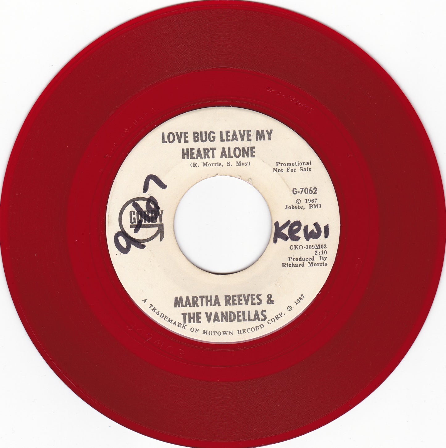 Martha Reeves & the Vandellas Love bug leave my heart alone