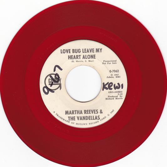 Martha Reeves & the Vandellas Love bug leave my heart alone