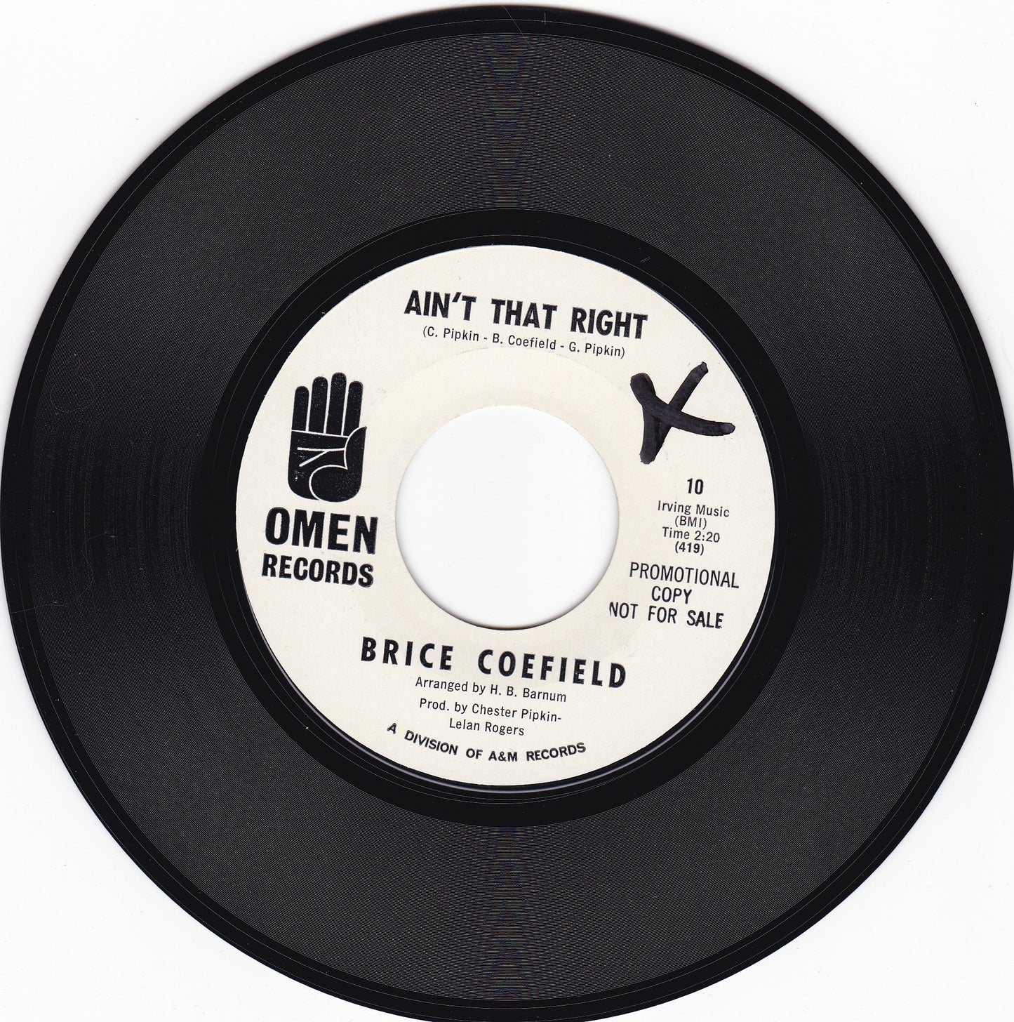 Brice Coefield Ain't that right