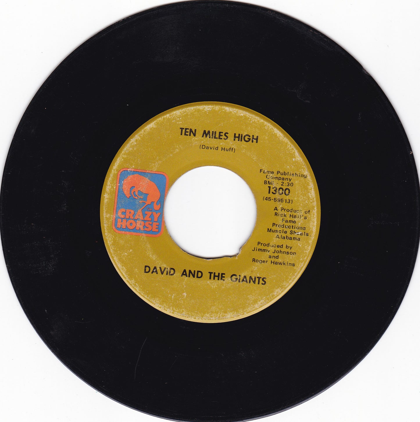 David and the Giants Ten miles high