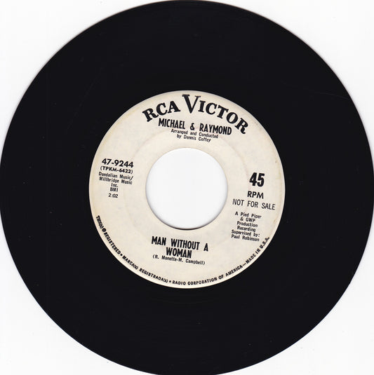 Michael & Raymond Man without a woman