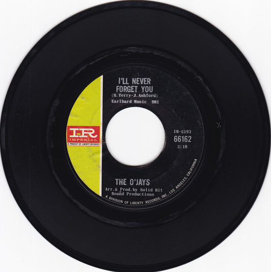 O'Jays I'll never forget you