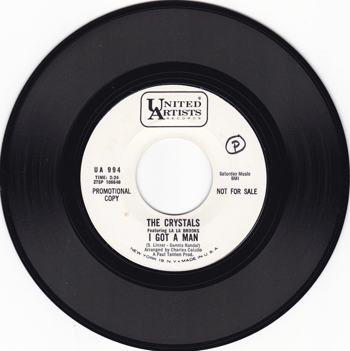 The Crystals I got a man