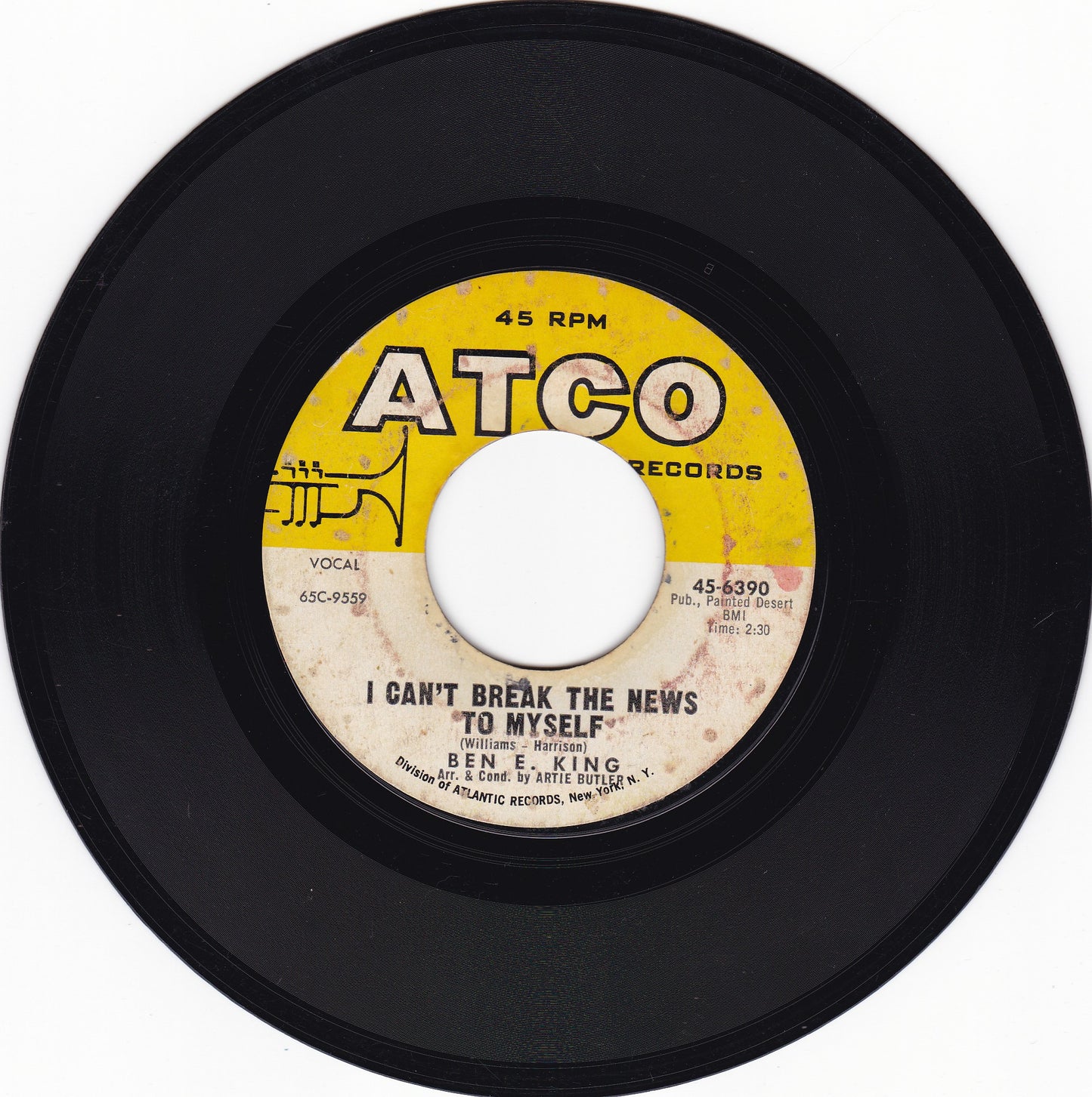 Ben E King I can't break the news to myself