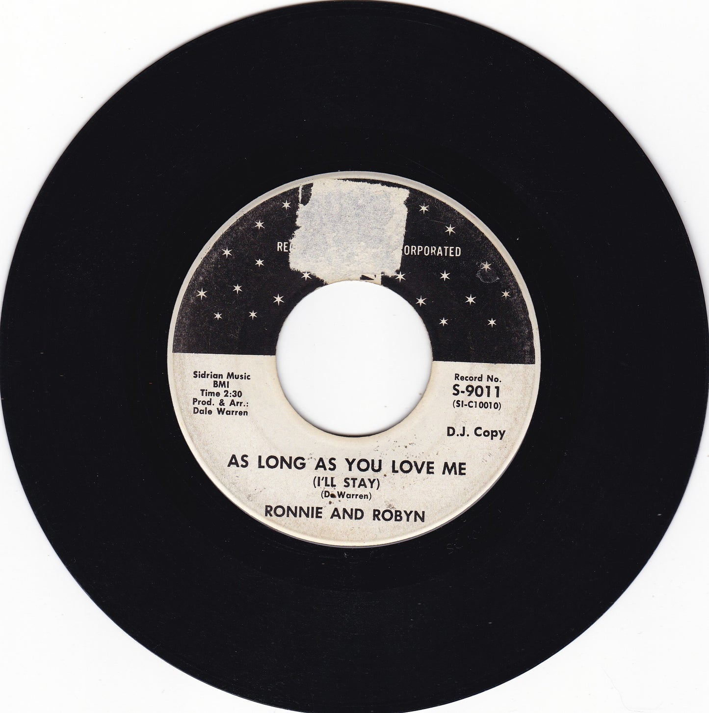 Ronnie and Robin As long as you love me