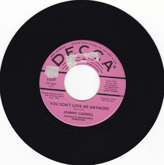 Johnny Caswell You don't love me anymore