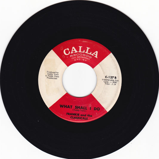 Frankie and the Classicals What shall i do