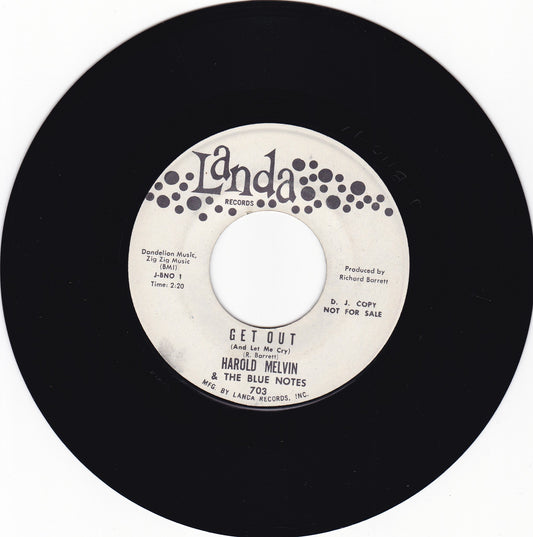 Harold Melvin and the Blue Notes Get out