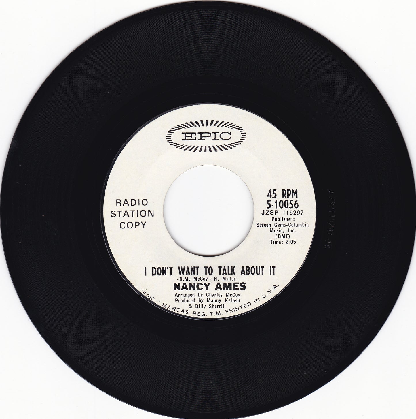 Nancy Ames I don't want to talk about it