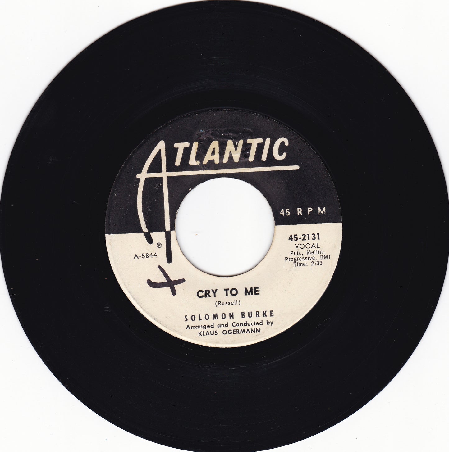 Solomon Burke Cry to me