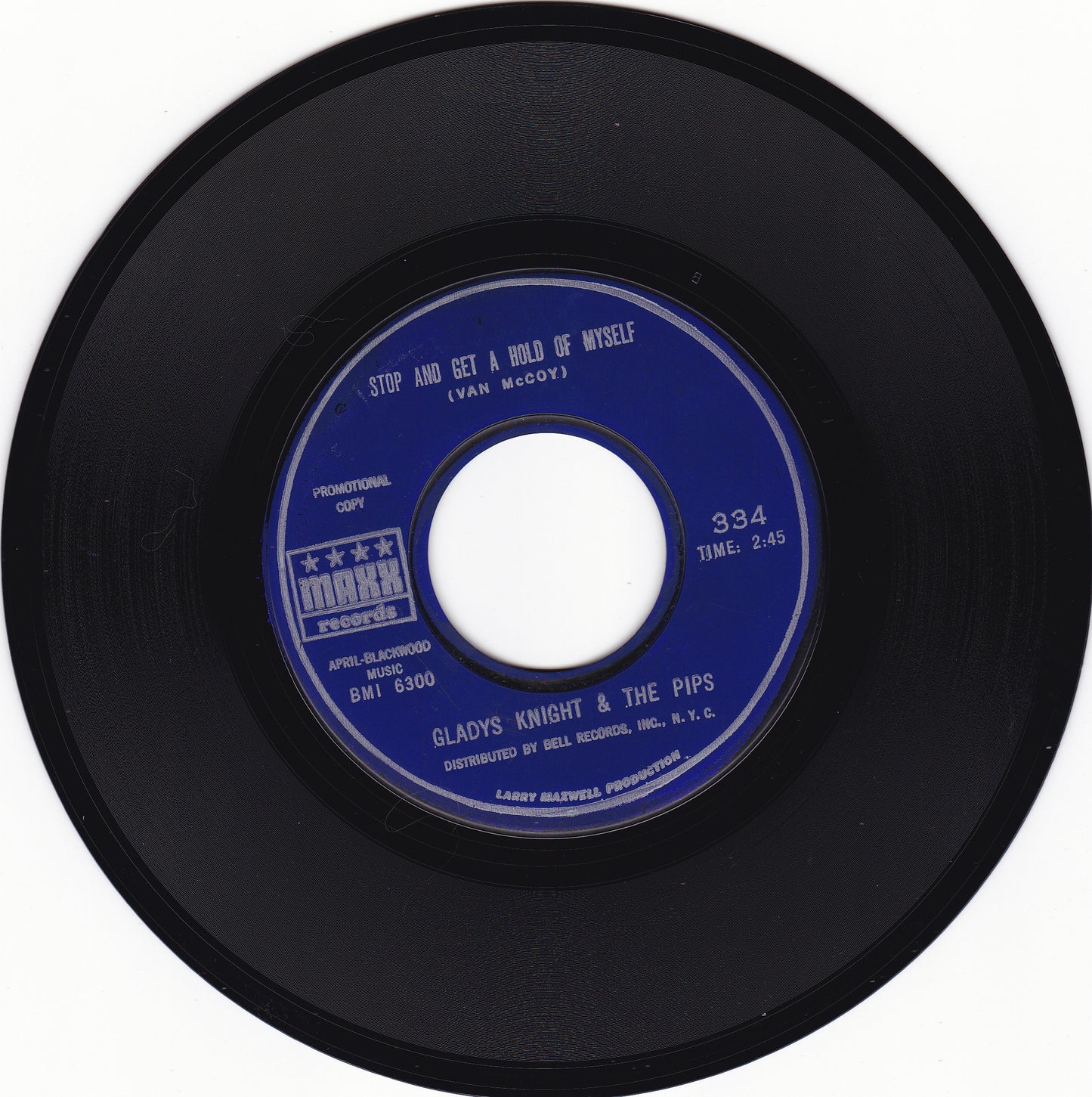Gladys Knight & the Pips Stop and get a hold of myself