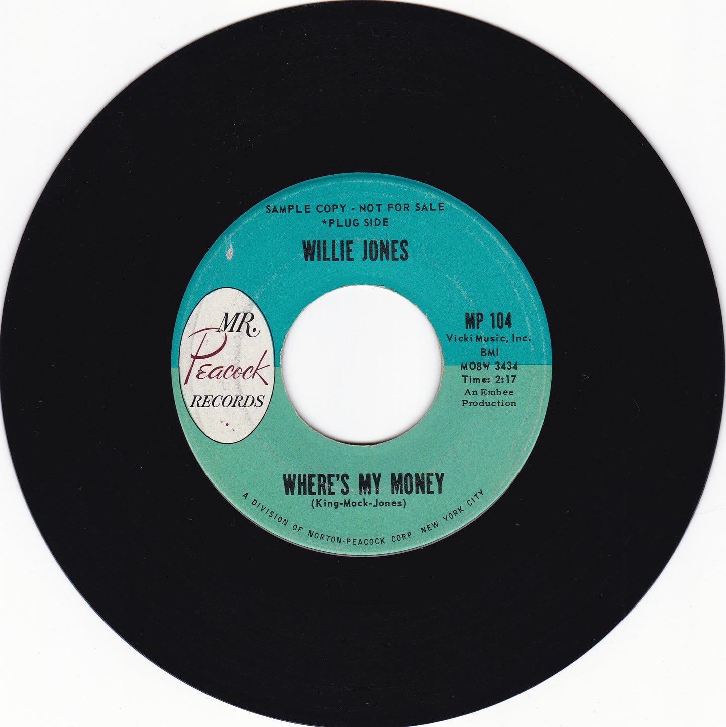 Willie Jones Where's my money