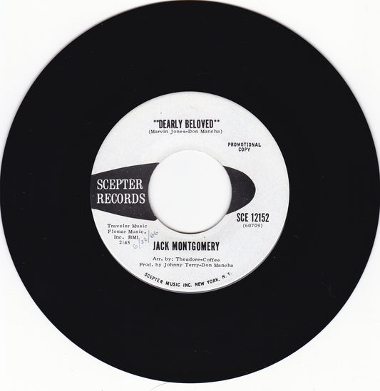 Jack Montgomery Dearly beloved