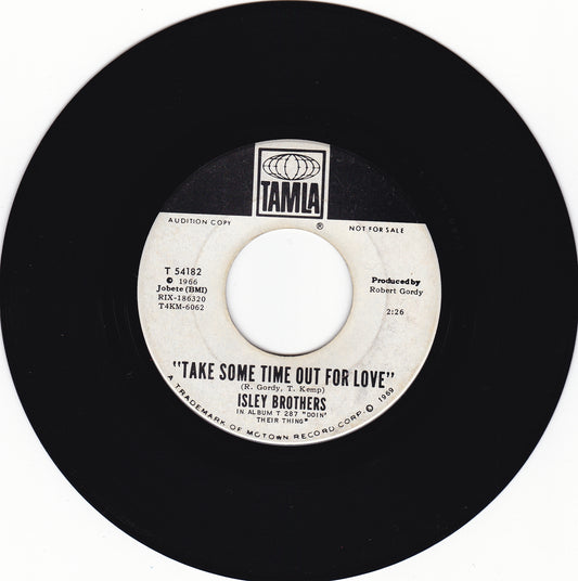 Isley Brothers Take some time out for love