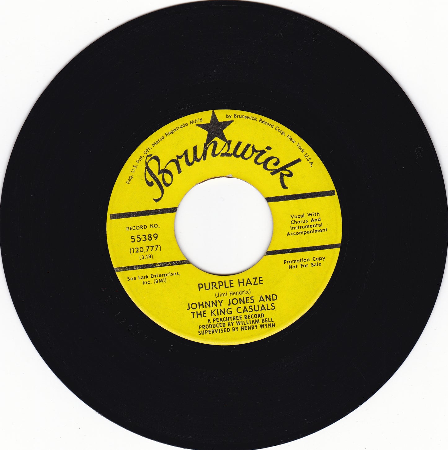 Johnny Jones and the King Casuals Purple haze