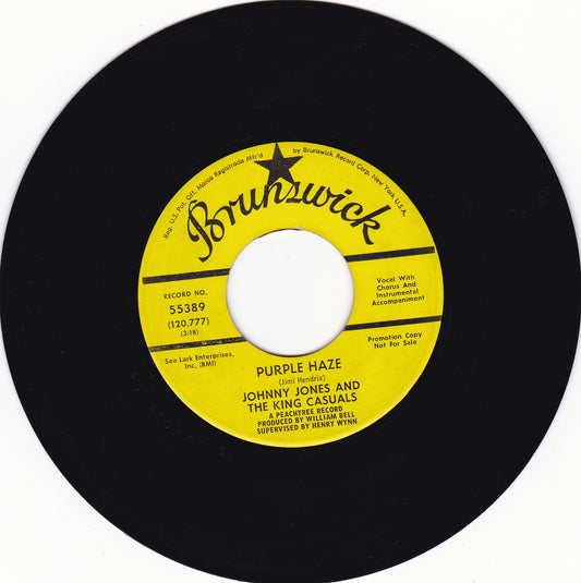 Johnny Jones and the King Casuals Purple haze