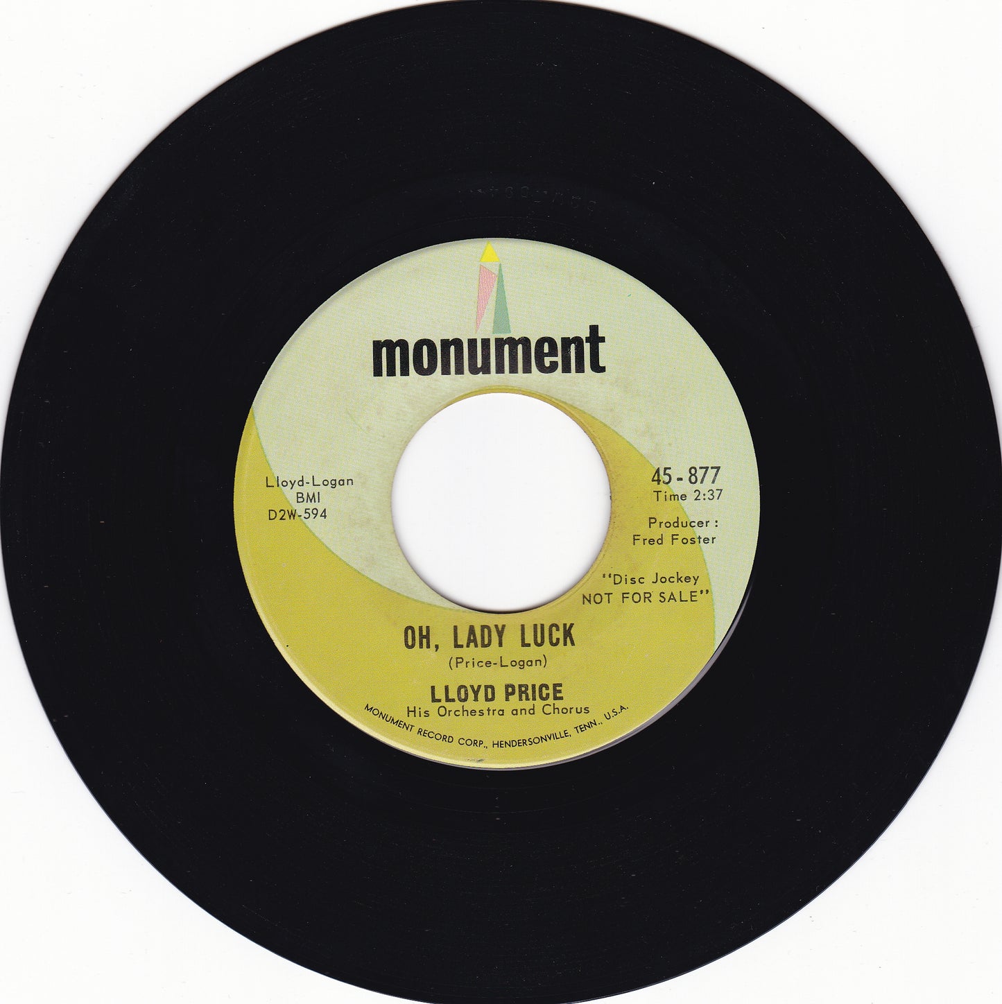 Lloyd Price Oh lady luck