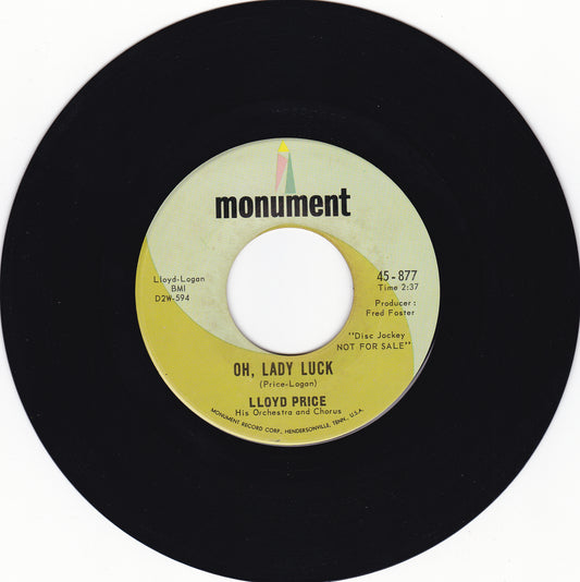 Lloyd Price Oh lady luck