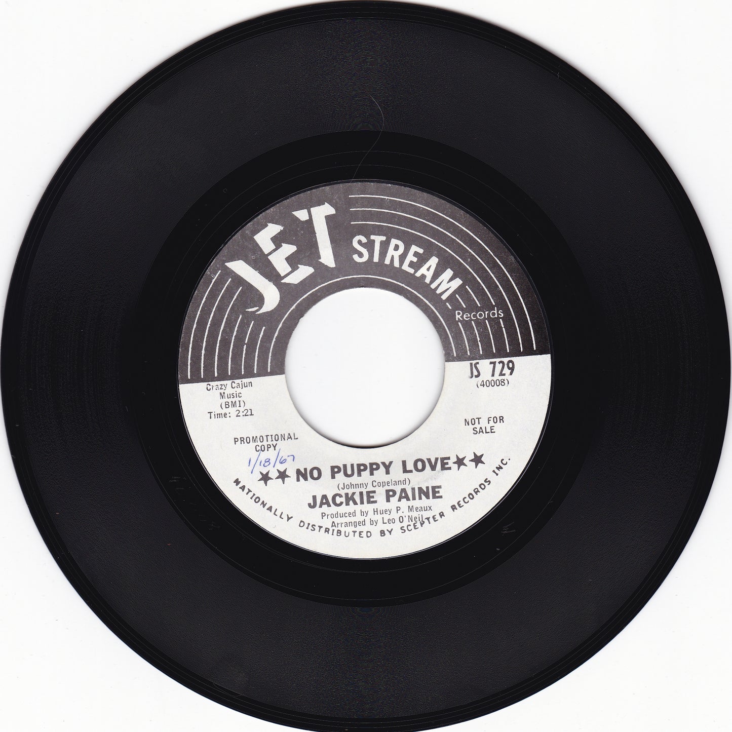 Jackie Paine No puppy love