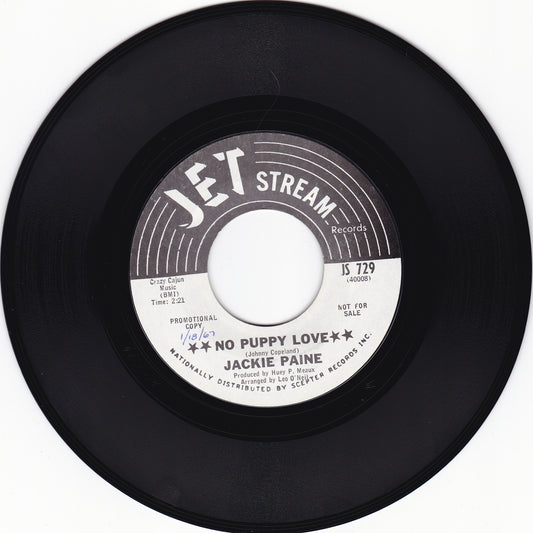 Jackie Paine No puppy love