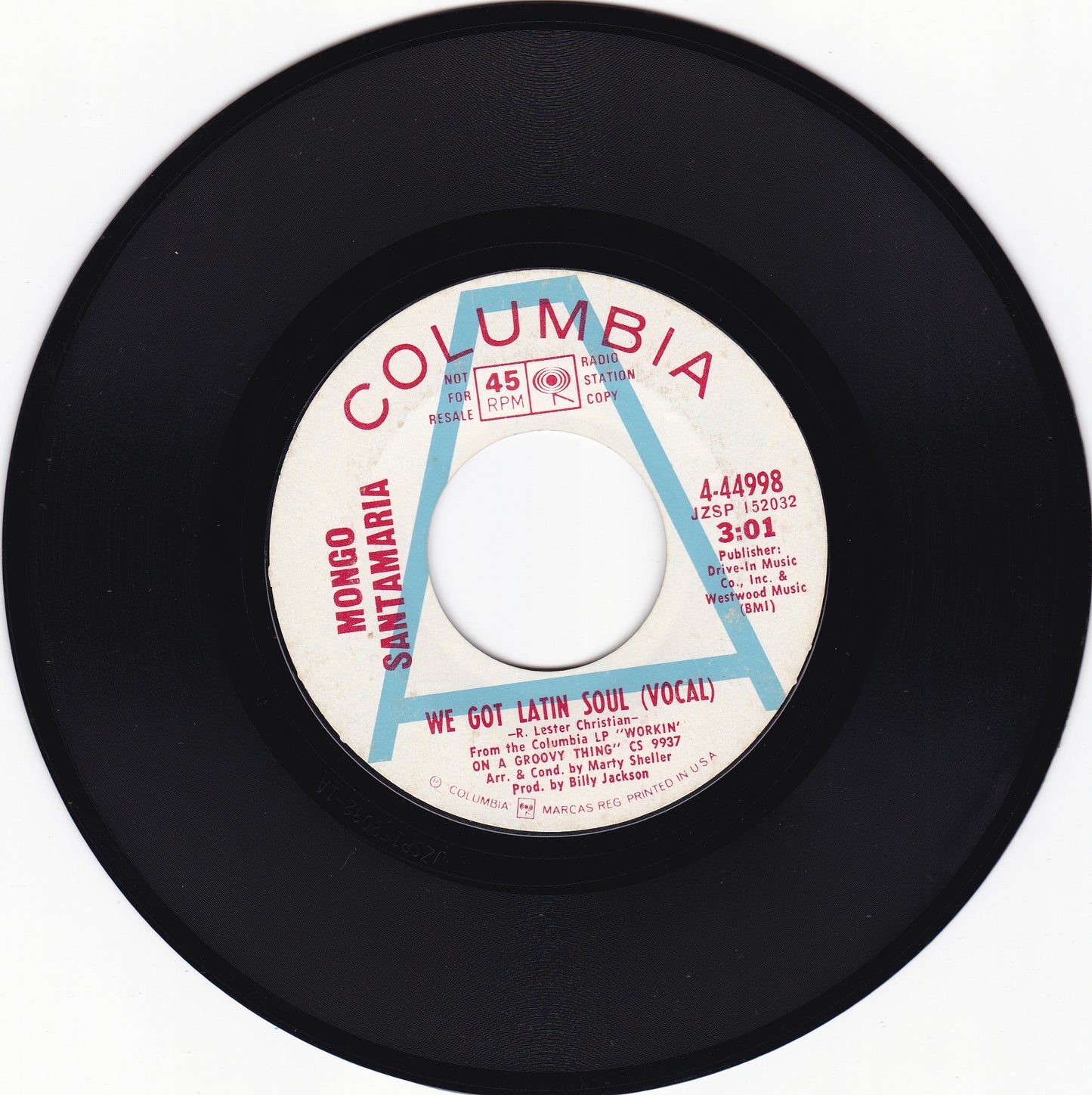 Mongo Santamaria We got latin soul