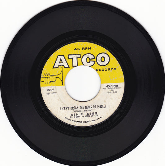 Ben E King I can't break the news to myself