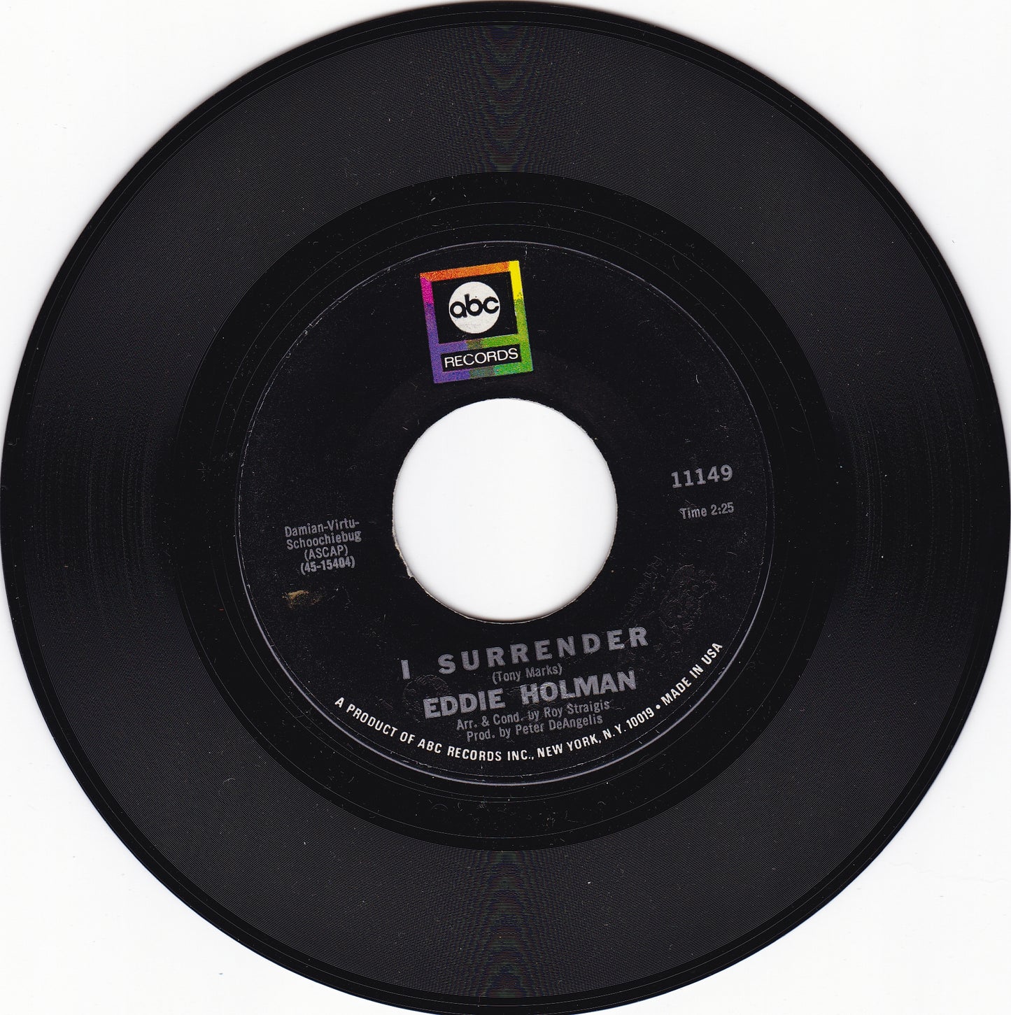 Eddie Holland I surrender