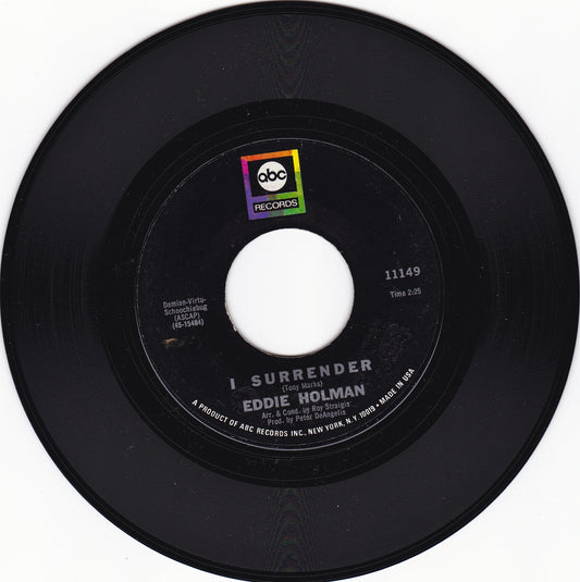 Eddie Holland I surrender